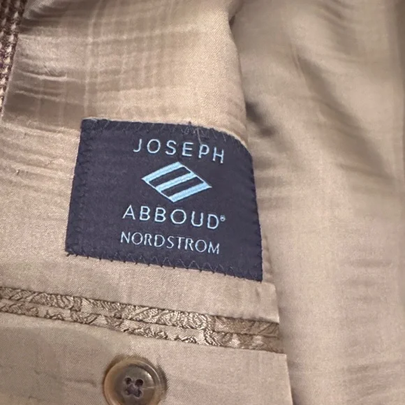 Joseph Abboud Tan Men's Sport Coat - Picture 4 of 7